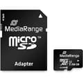 Miniatyrbild 1 av 2: MikroSDXC-minneskort - MEDIARANGE - 256 Go - UHS-1 - Klass 10 - SD-adapter ingår