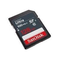 Flashminneskort - SANDISK - - 128GB - - (SDSDUNR-128G-GN3IN)