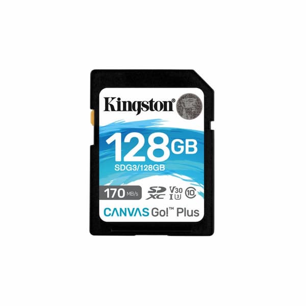 SD-hukommelseskort Kingston SDG3/128GB           128GB