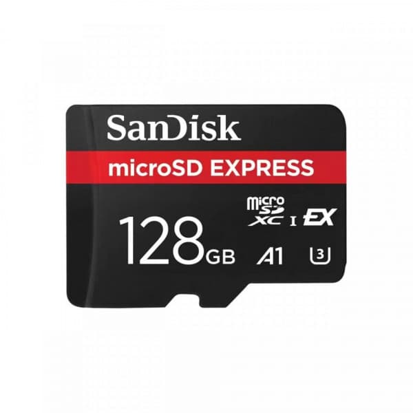 SanDisk 128 GB microSD Express minneskort