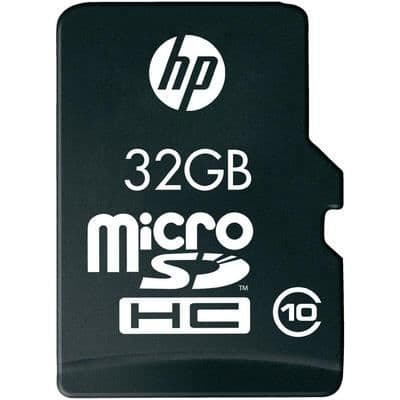 HP 32 GB Micro SDHC Class 10-minneskort