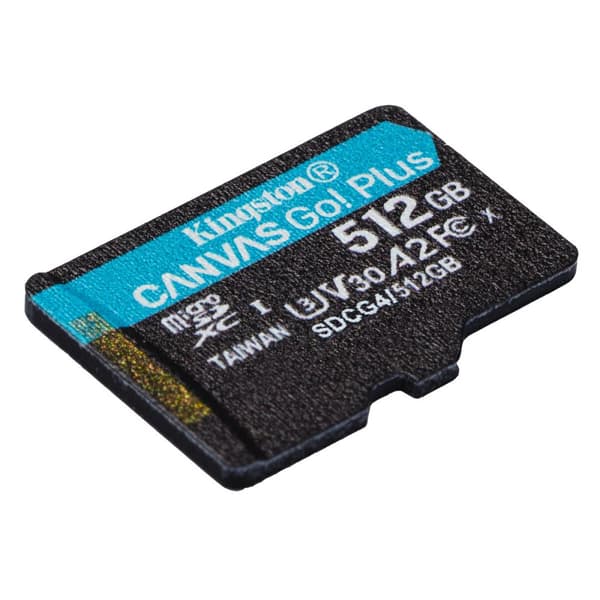 Micro-SD Minneskort med Adapter Kingston SDCG4/512GB 512 GB