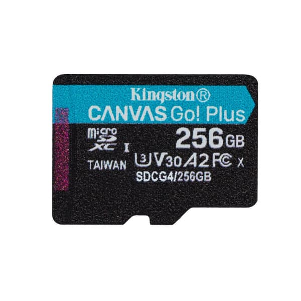 Micro-SD Minneskort med Adapter Kingston SDCG4/256GB 256 GB