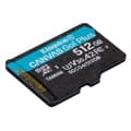 Miniatyrbillede 3 af 4: Mikro-SD-hukommelseskort med adapter Kingston SDCG4/512GB 512 GB
