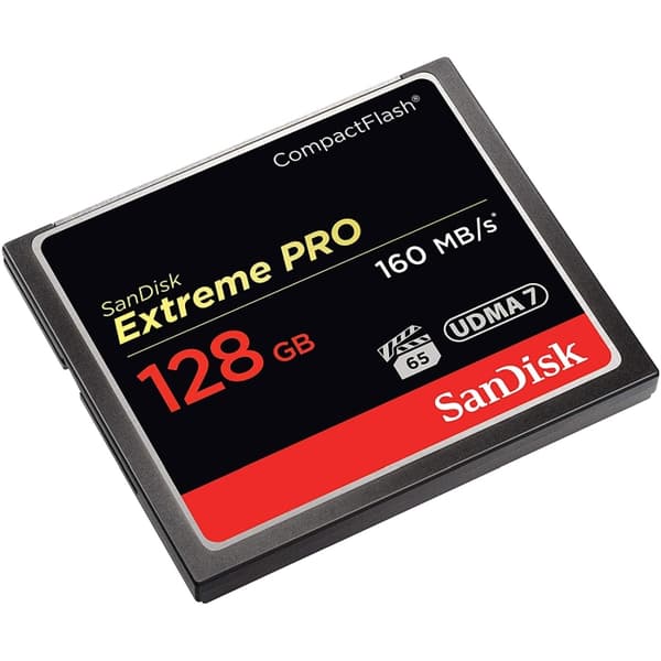 SanDisk Extreme Pro - Flash-minneskort - 128 GB - CompactFlash
