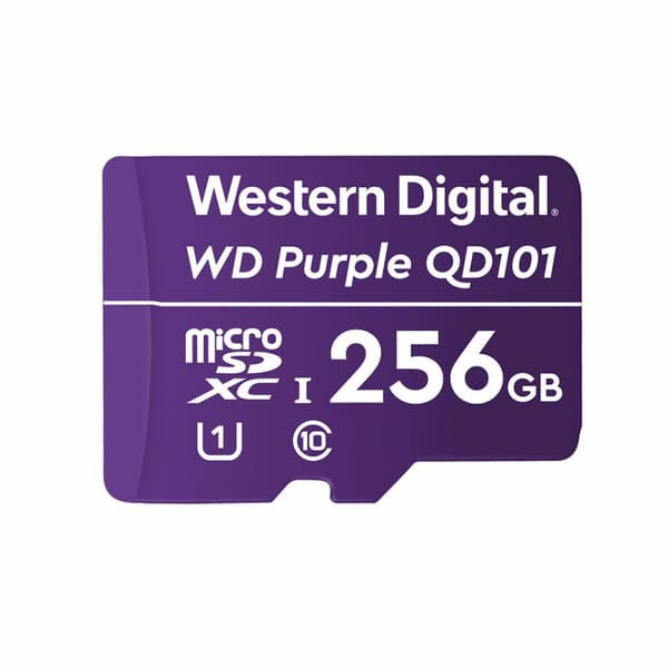 SD Minneskort Western Digital WD Purple SC QD101 256 GB