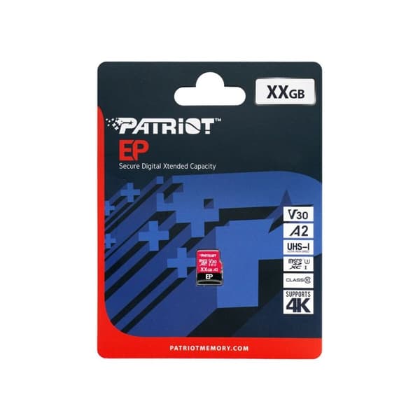 Micro-SD Minneskort med Adapter Patriot Memory PEF512GEP32MCX 512 GB