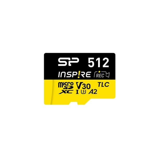 Mikro-SD-hukommelseskort med adapter Silicon Power SP512GBSTXLA2V1NSP 512 GB
