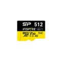 Miniatyrbillede 1 af 2: Mikro-SD-hukommelseskort med adapter Silicon Power SP512GBSTXLA2V1NSP 512 GB