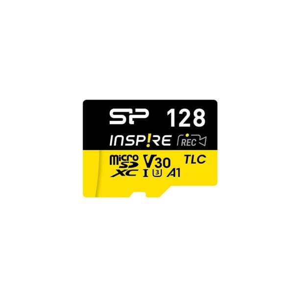 Micro-SD Minneskort med Adapter Silicon Power SP128GBSTXLV3V1NSP 128 GB