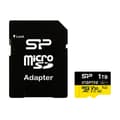 Miniatyrbillede 2 af 2: Mikro-SD-hukommelseskort med adapter Silicon Power SP256GBSTXLA2V1NSP 256 GB