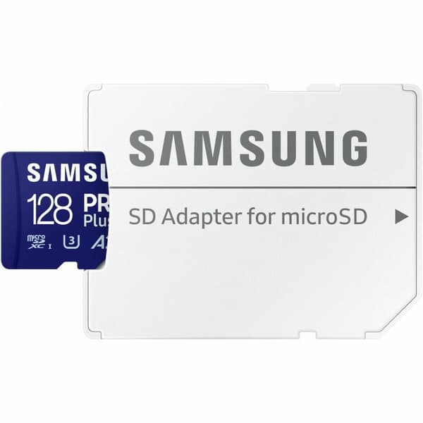 Micro-SD Minneskort med Adapter Samsung MB-MD128SA/EU 128 GB