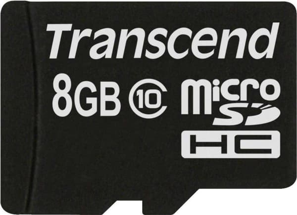 Micro SDHC-kort - 8GB