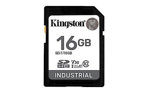SD-kort 16GB Kingston SDHC Industrial -40C til 85C detail (SDIT/16GB)