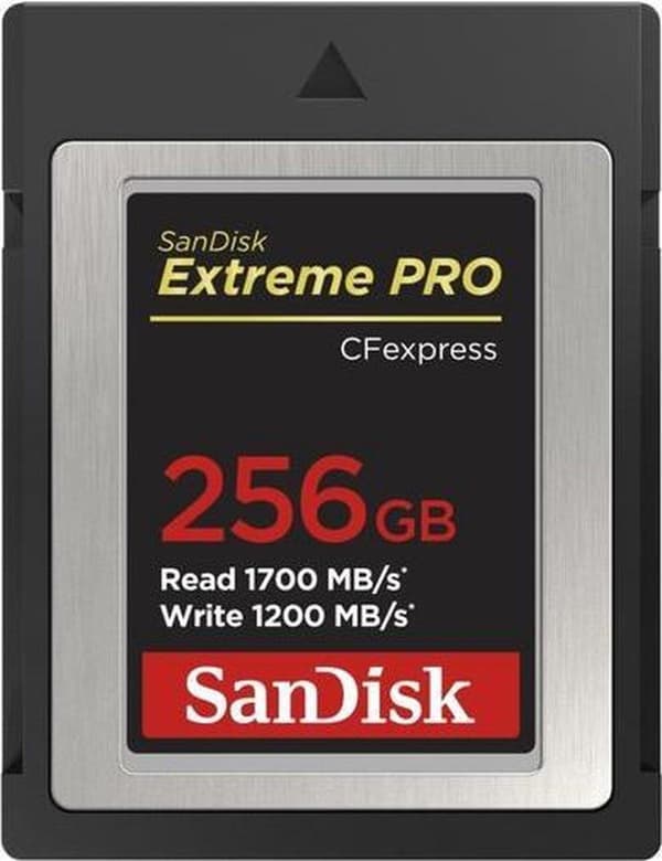 SanDisk CF Extreme PRO CFexpress 256GB, Type B, 1700MB/s luku, 1200MB/s kirjoitus