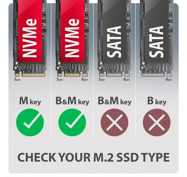 AXAGON, USB-C 20 Gbps - M.2 NVMe SSD ARMORED Box, EEM2-20G