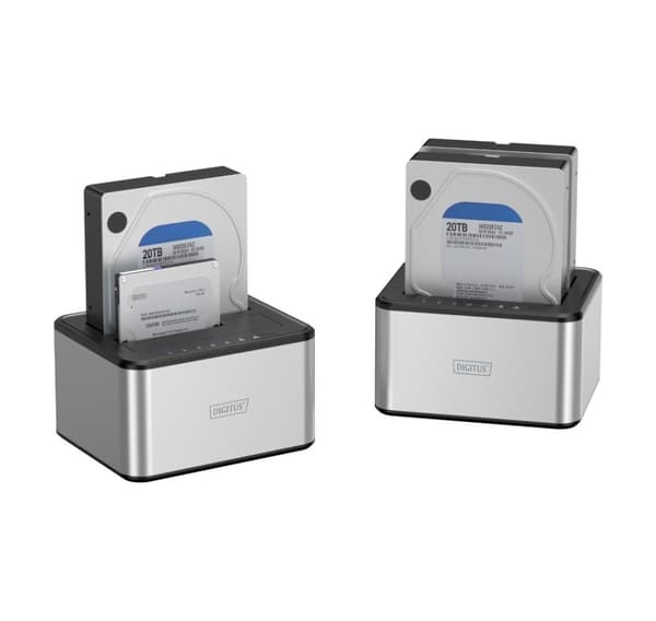 Digitus, USB 3.0 dual SATA HDD dockingstation 2,5"/3,5