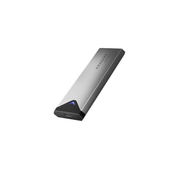 AXAGON, ulkoinen SuperSpeed+ USB-C metallikotelo M.2 NVMe SSD -levyille, joiden koko on jopa 42-80 mm, EEM2-UG2