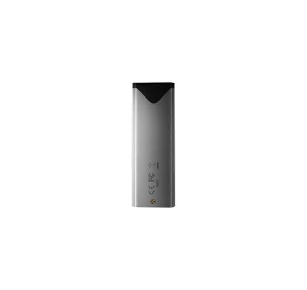 AXAGON, ulkoinen SuperSpeed+ USB-C metallikotelo M.2 NVMe SSD -levyille, joiden koko on jopa 42-80 mm, EEM2-UG2