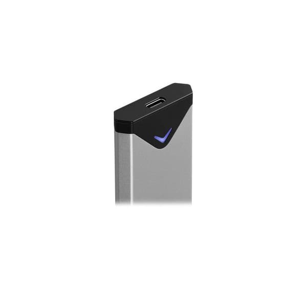 AXAGON, ulkoinen SuperSpeed+ USB-C metallikotelo M.2 NVMe SSD -levyille, joiden koko on jopa 42-80 mm, EEM2-UG2