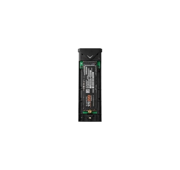 AXAGON, ulkoinen SuperSpeed+ USB-C metallikotelo M.2 NVMe SSD -levyille, joiden koko on jopa 42-80 mm, EEM2-UG2