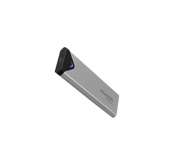 AXAGON, ulkoinen SuperSpeed+ USB-C metallikotelo M.2 NVMe SSD -levyille, joiden koko on jopa 42-80 mm, EEM2-UG2