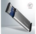 Pikkukuva 3 / 11: AXAGON, ulkoinen USB-C 3.2 Gen 2 metallikotelo M.2 NVMe & SATA SSD -levyille, EEM2-SG2