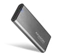 Pikkukuva 1 / 11: AXAGON, ulkoinen USB-C 3.2 Gen 2 metallikotelo M.2 NVMe & SATA SSD -levyille, EEM2-SG2