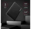 Miniatyrbilde 2 av 8: AXAGON, skruløs USB 3.2 Gen 1 - SATA 6G ekstern boks for 2,5" SSD/HDD, EE25-SL