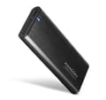 Miniatyrbilde 1 av 11: AXAGON, ekstern USB-C 3.2 Gen 2 metallboks for M.2 NVMe & SATA SSD-disker, EEM2-SB2
