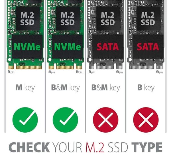 AXAGON, ekstern USB-C 10 Gbps metallboks for M.2 NVMe SSD-disker, EEM2-UB2