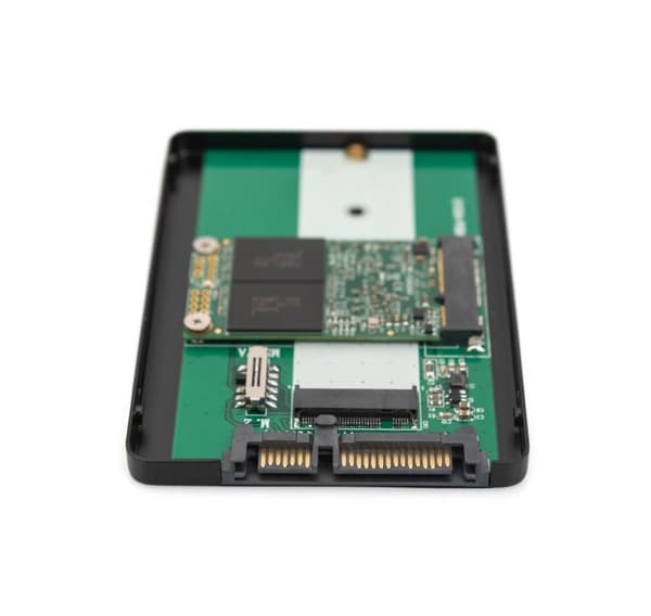 Digitus, 2,5" SATA HDD-kabinett M.2 eller mSATA , DA-71118