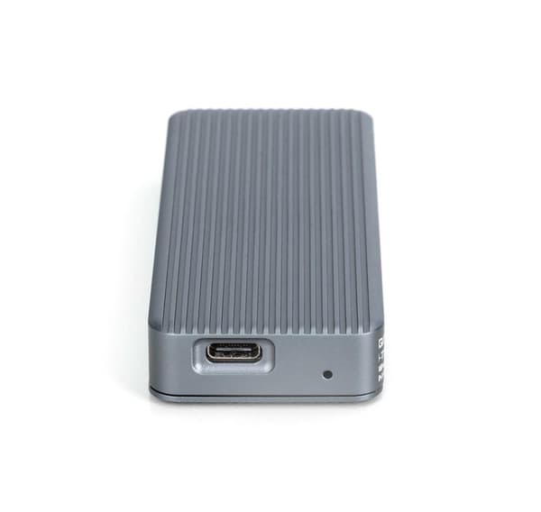 Digitus, USB M.2 harddiskkabinett, SSD, ekstern, NVMe, 20 Gbps, USB 3.2 Gen2x2, DA-71157