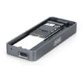 Miniatyrbilde 5 av 5: Digitus, USB M.2 harddiskkabinett, SSD, ekstern, NVMe, 20 Gbps, USB 3.2 Gen2x2, DA-71157