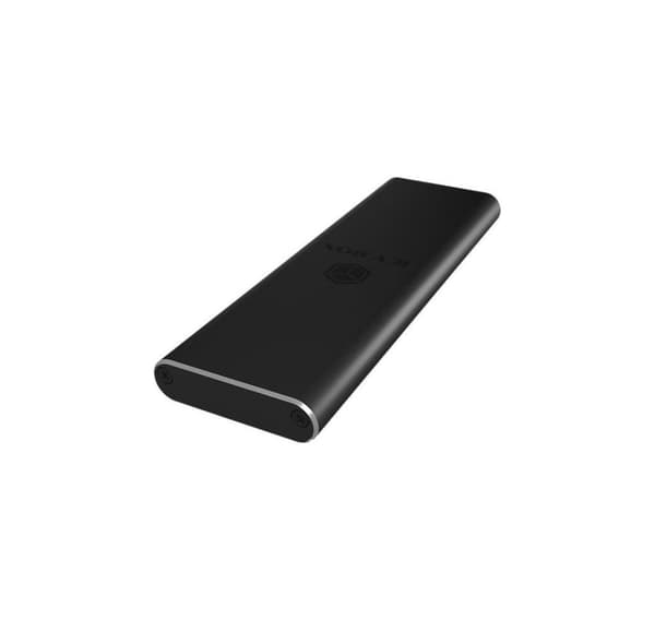 Raidsonic, bærbart harddisk etui, eksternt USB 3.0 kabinet til M.2 SSD, IB-183M2