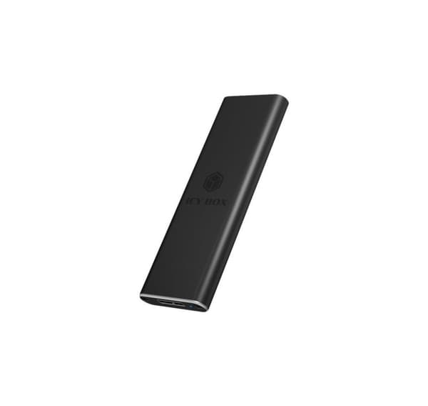 Raidsonic, bærbart harddisk etui, eksternt USB 3.0 kabinet til M.2 SSD, IB-183M2