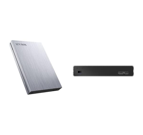 Raidsonic, ekstern USB 3.0-kapsling for 2,5" SATA-harddisker/SSD-er med skrivebeskyttelsesbryter