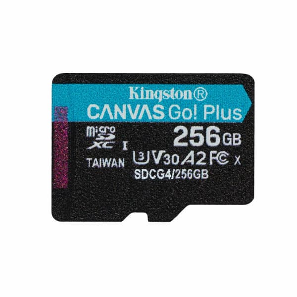 Micro-SD Minneskort med Adapter Kingston SDCG4/256GB 256 GB