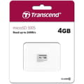 Miniatyrbild 2 av 3: TRANSCEND 4GB Class10 microSD-kort - Ingen adapter