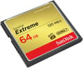 Miniatyrbillede 4 af 10: SanDisk Extreme 64GB 120MB/s CompactFlash Hukommelseskort - Guld/Rød