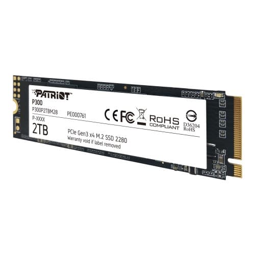 Patriot P300 - SSD - 2 TB - PCIe 3.0 x4 (NVMe)