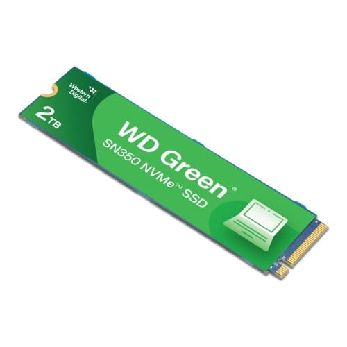 WD Green SN350 NVMe SSD WDS200T3G0C - SSD - 2 TB - PCIe 3.0 x4 (NVMe)