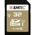 Miniatyrbild 2 av 3: EMTEC 32GB CL10 Gold+ UHS-I SDHC-minneskort - 85MB/s läshastighet