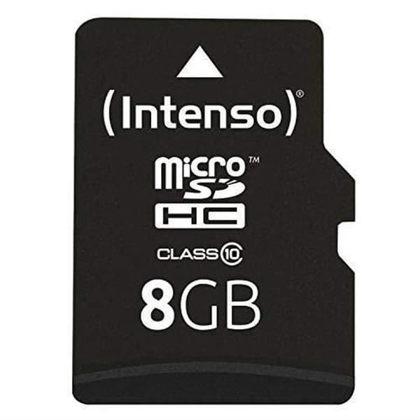 Intenso 3413460 8GB Class 10 Micro SDHC-minneskort