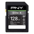 Miniatyrbild 1 av 3: PNY Elite-X SDXC 128GB Klass 10 UHS-I U3 100MB/s minneskort