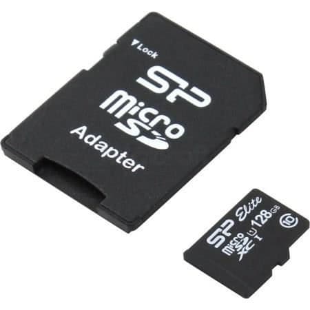 SILICON POWER MicroSD UHS-1 Class 10 Minneskort - 128 GB