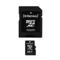 Miniatyrbild 1 av 3: INTENSO 32 GB Class 10 MicroSDHC-kort - Läshastighet upp till 20 MB/s - Skrivhastighet upp till 12 MB/s