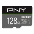 Miniatyrbild 1 av 3: PNY PRO Elite MicroSDXC-kort - 128 GB - Klass 10/UHS-I (U3) - 100 MB/s Läs - 90 MB/s Skriv