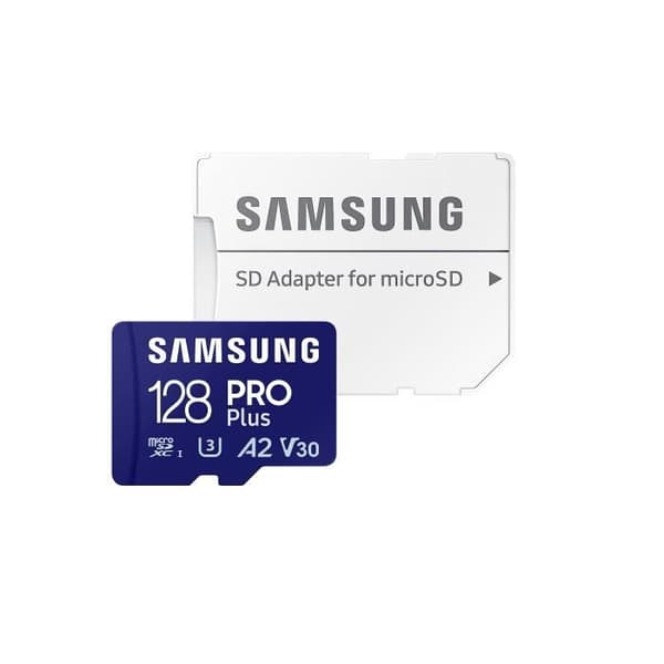 Samsung 128GB Pro Plus Micro SDXC-minneskort (2023) upp till 180/130MB/s