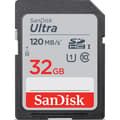 Miniatyrbild 1 av 4: Sandisk SDHC ULTRA 32GB 120MB/s SD-minneskort